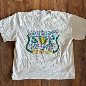 Supreme Cream Short-Sleeve Logo Tee